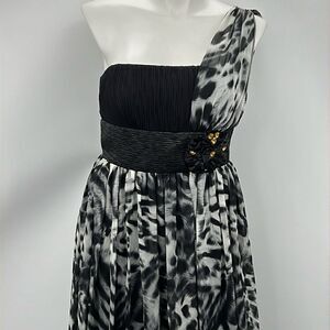 Aspeed XL formal prom wedding cocktail one shoulder dress